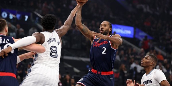 伦纳德21分哈登13+6 快船不敌灰熊遭遇4连败