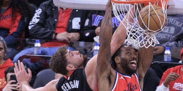 伦纳德41分哈登29分杜兰特22分 快船大胜火箭